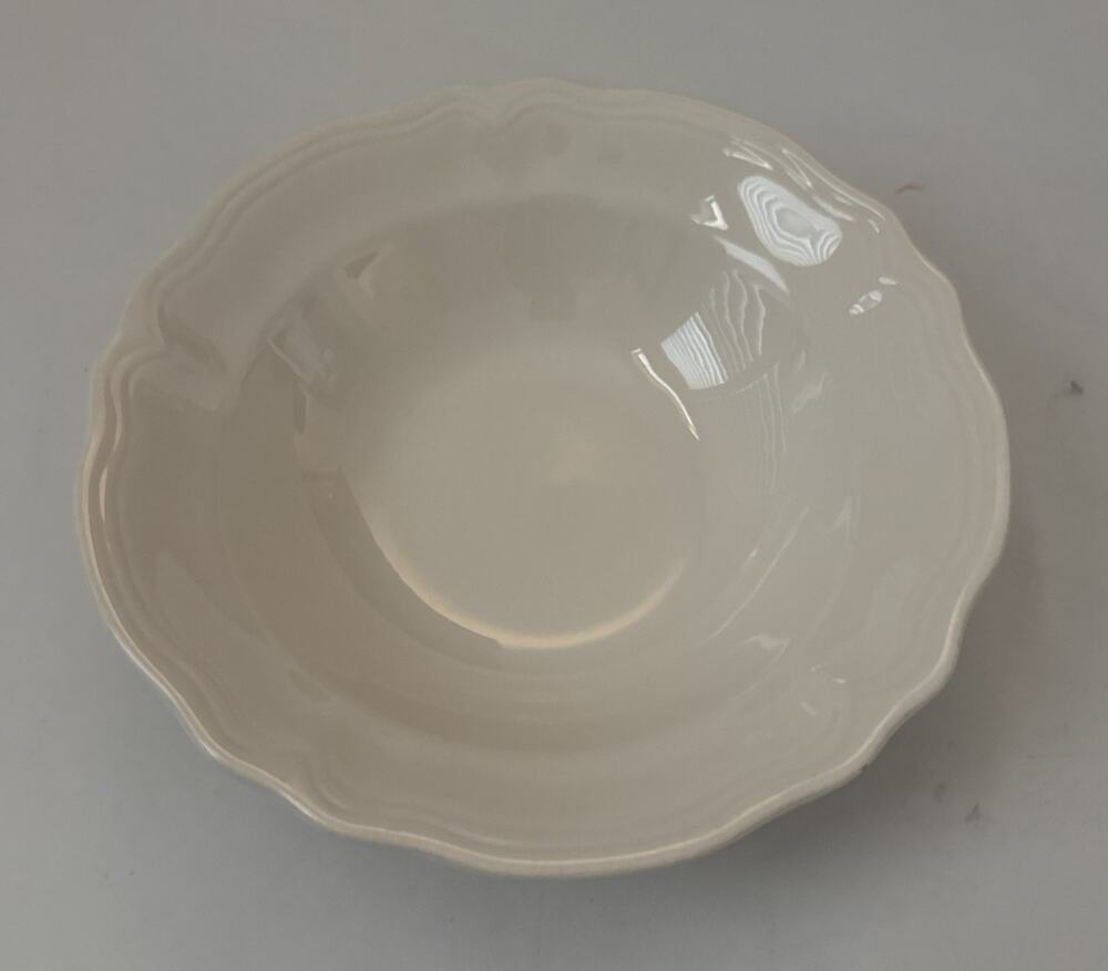 Vintage Federalist Ironstone Serving Bowl Made in Japan 4238 Scalloped Edge